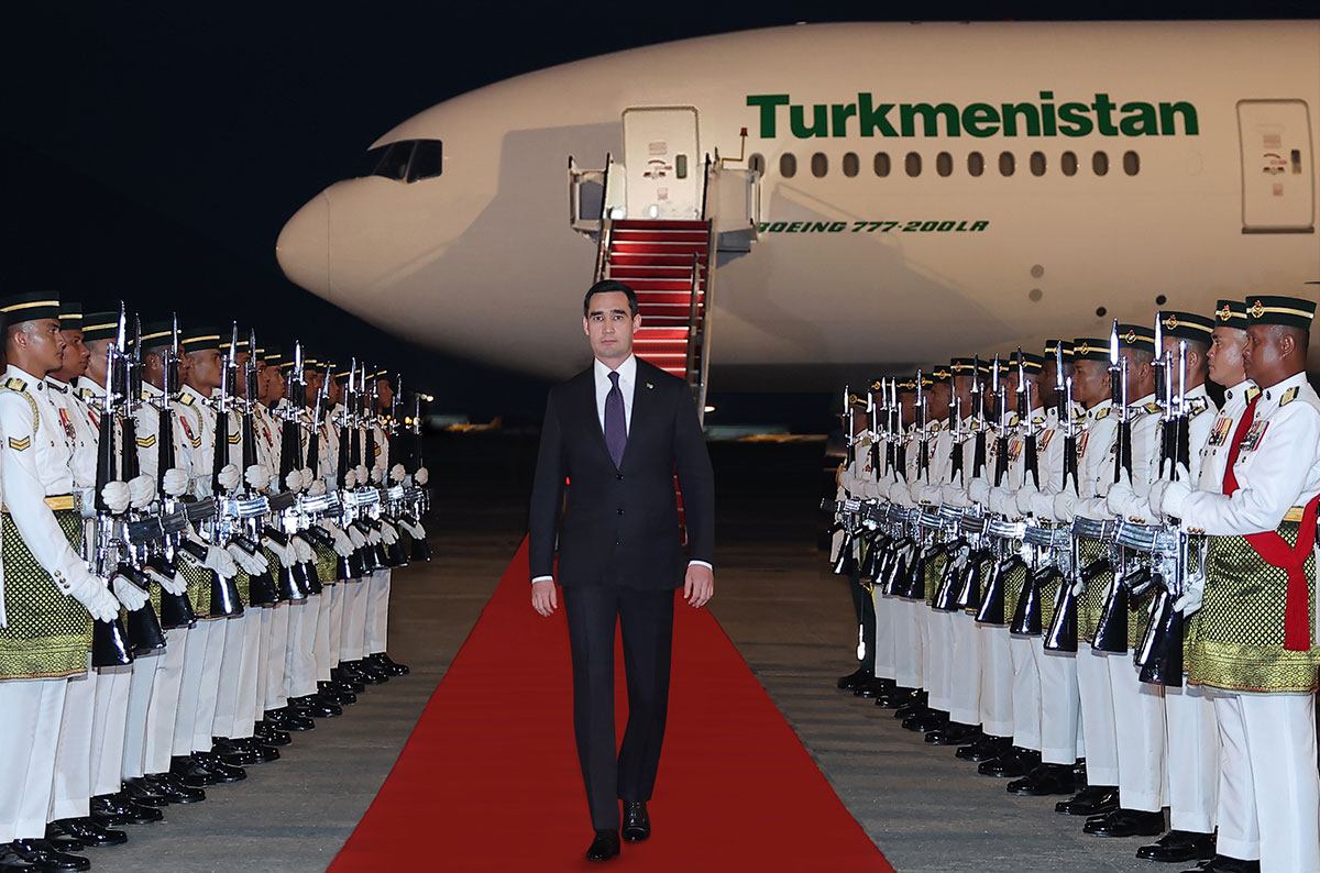 The official visit of the President of Turkmenistan to Malaysia has begun