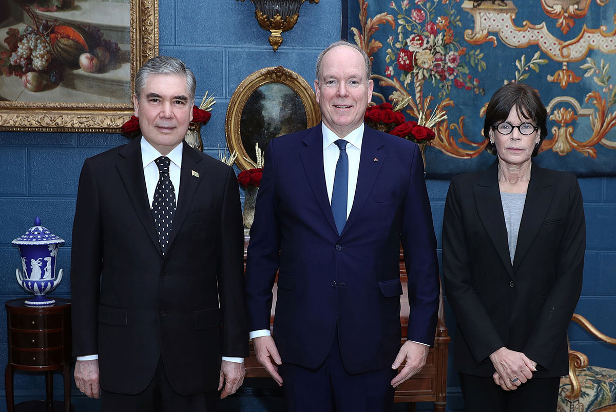 Türkmen halkynyň Milli Lideri, Türkmenistanyň Halk Maslahatynyň Başlygy Gurbanguly Berdimuhamedowyň Monako Knýazlygyna sapary