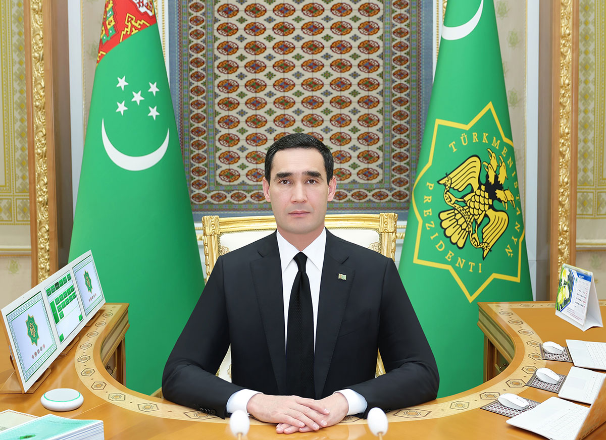 Türkmenistanyň Ministrler Kabinetiniň mejlisi