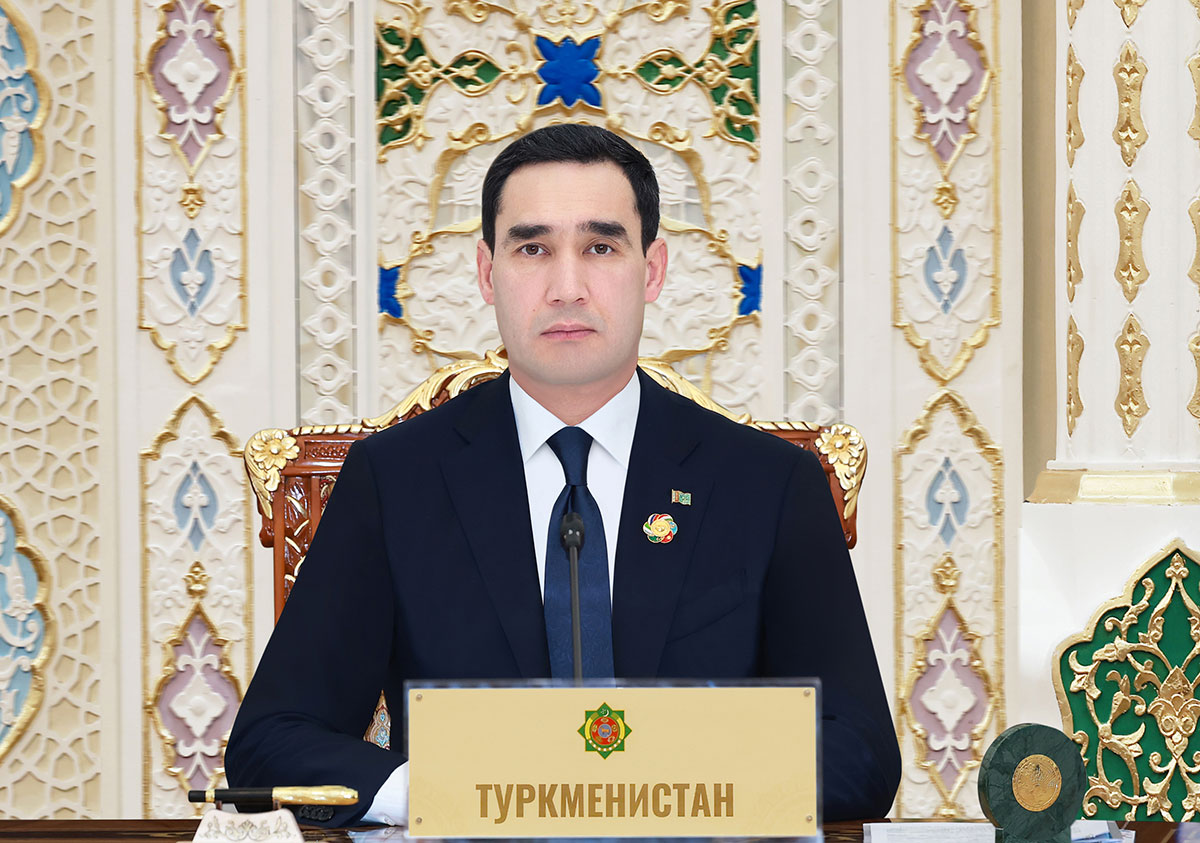 Türkmenistanyň Prezidenti Serdar Berdimuhamedowyň «Merkezi Aziýa — Russiýa» ikinji sammitindäki çykyşy