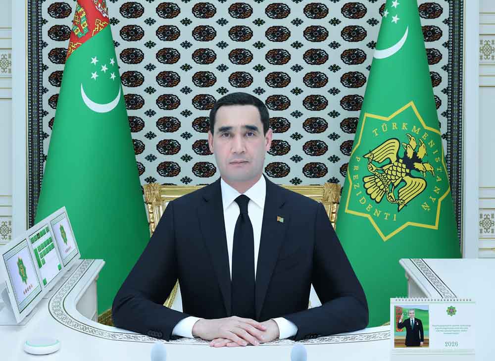 The President of Turkmenistan held an online working meeting