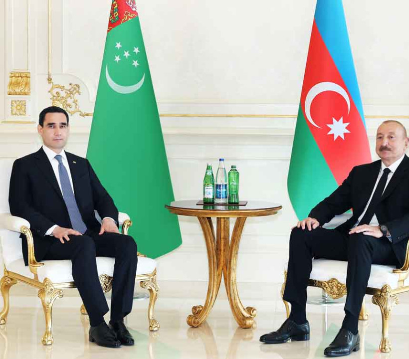 Türkmenistanyň Prezidentiniň Azerbaýjan Respublikasyna döwlet sapary başlandy